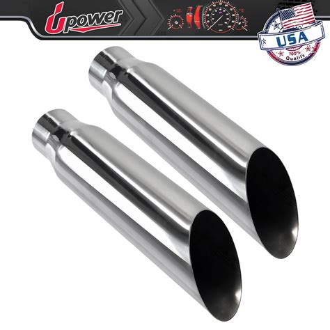 Exhaust tips ebay - MBRP Exhaust 3" x 4.75" Bolt-On Rectangle Exhaust Tip-Black Powdercoat; T5119BLK Opens in a new window or tab Authorized Dealer - 30 Day Returns - HUGE Selection! 